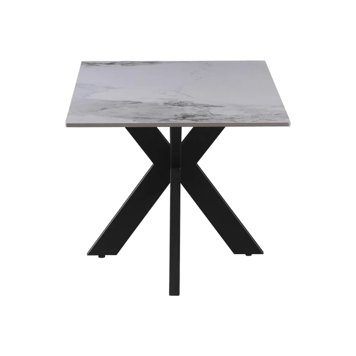 Nova 180cm White Ceramic Marble Dining Table