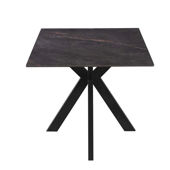 Nova 180cm Grey Ceramic Marble Dining Table