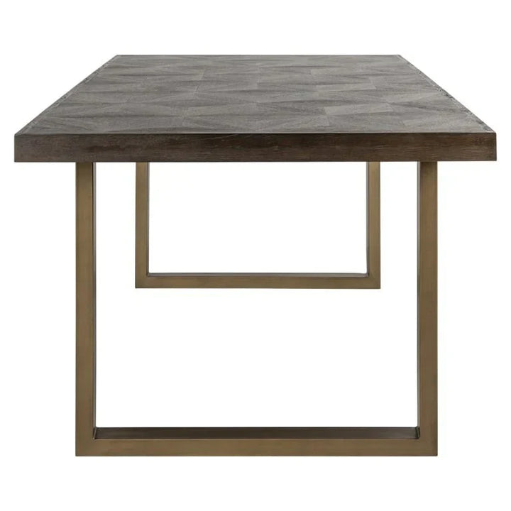Richmond Interiors Luxor Diamond Rectangular 230cm Dining Table