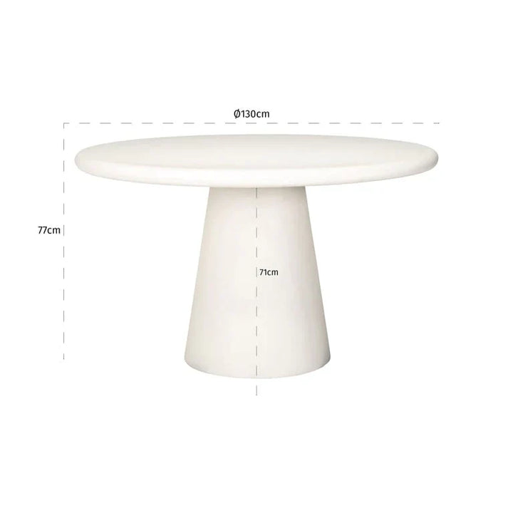 Richmond Interiors Bloomstone Round 130cm Dining Table