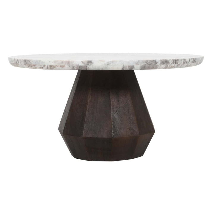 Richmond Interiors Oberoy Blush Beige Round Coffee Table