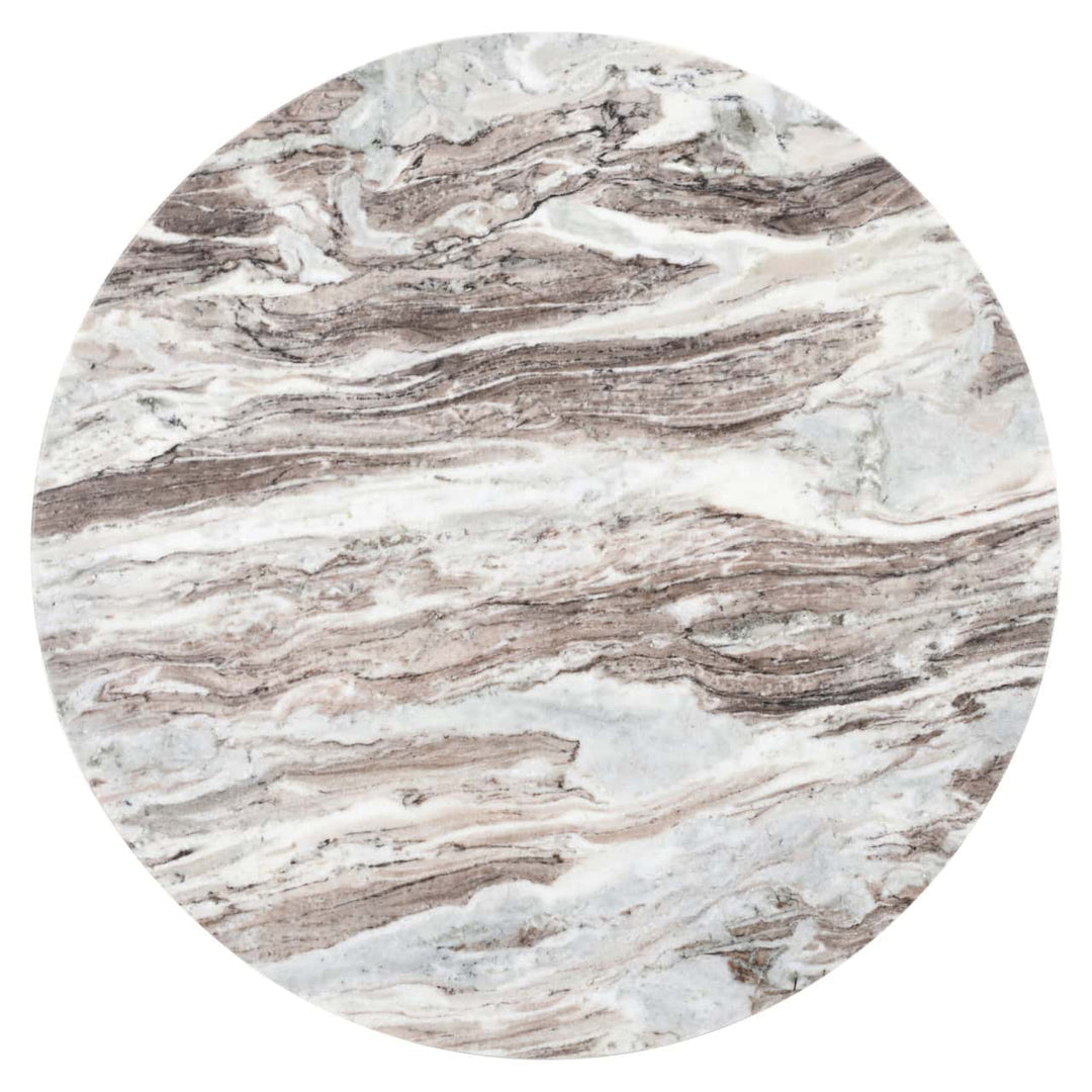 Richmond Interiors Oberoy Blush Beige Round Coffee Table