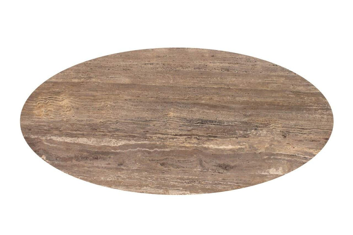 Richmond Interiors Russo Brown Oval 235cm Dining Table