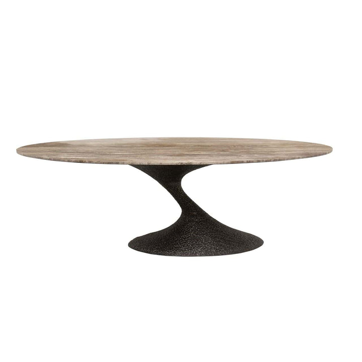 Richmond Interiors Russo Brown Oval 235cm Dining Table