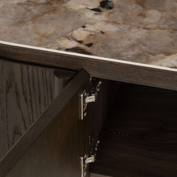 Richmond Interiors Langford Brown TV Cabinet