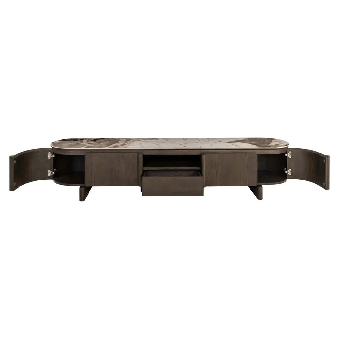 Richmond Interiors Langford Brown TV Cabinet