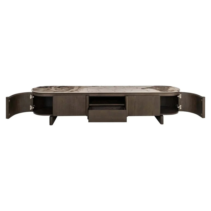Richmond Interiors Langford Brown TV Cabinet