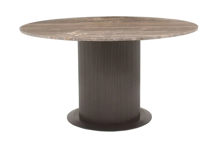 Richmond Interiors Russo Brown Round 140cm Dining Table