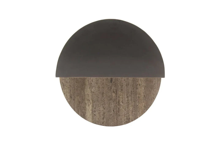Richmond Interiors Russo Brown End Lamp Table