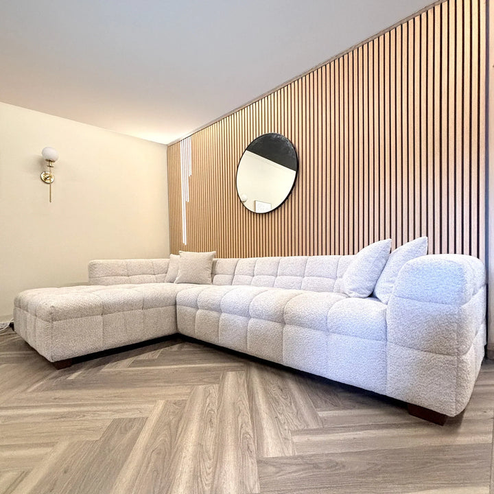 Acoustic Slatted Wall Panel 240cm x 60cm - Range of Colours