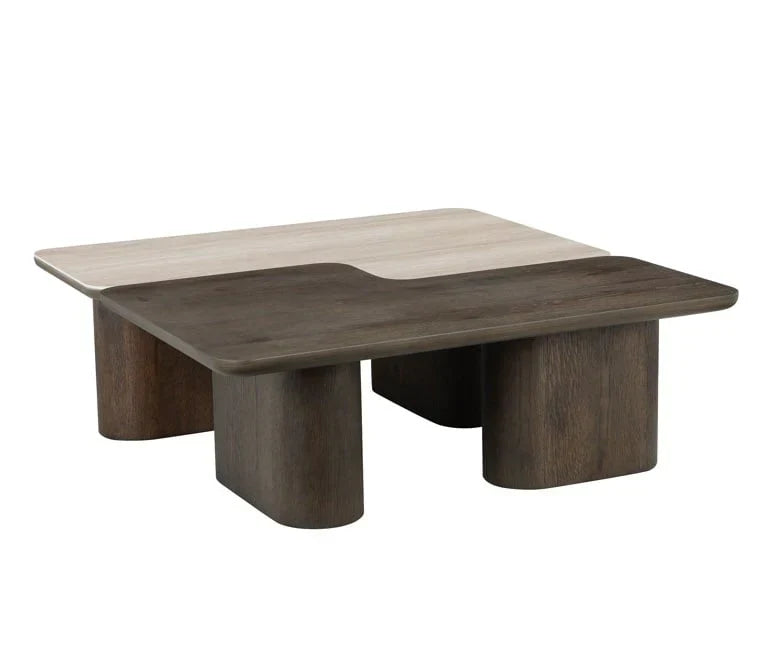 Richmond Interiors Coffee Table Nando Set Of 2 (Brown)