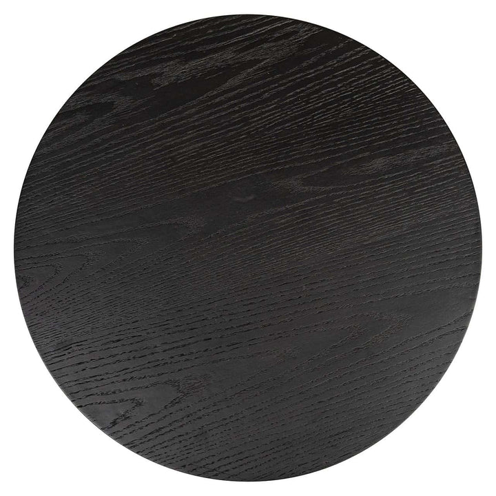 Richmond Interiors Bogor Black Oak Wood Coffee Table | Set Of 2