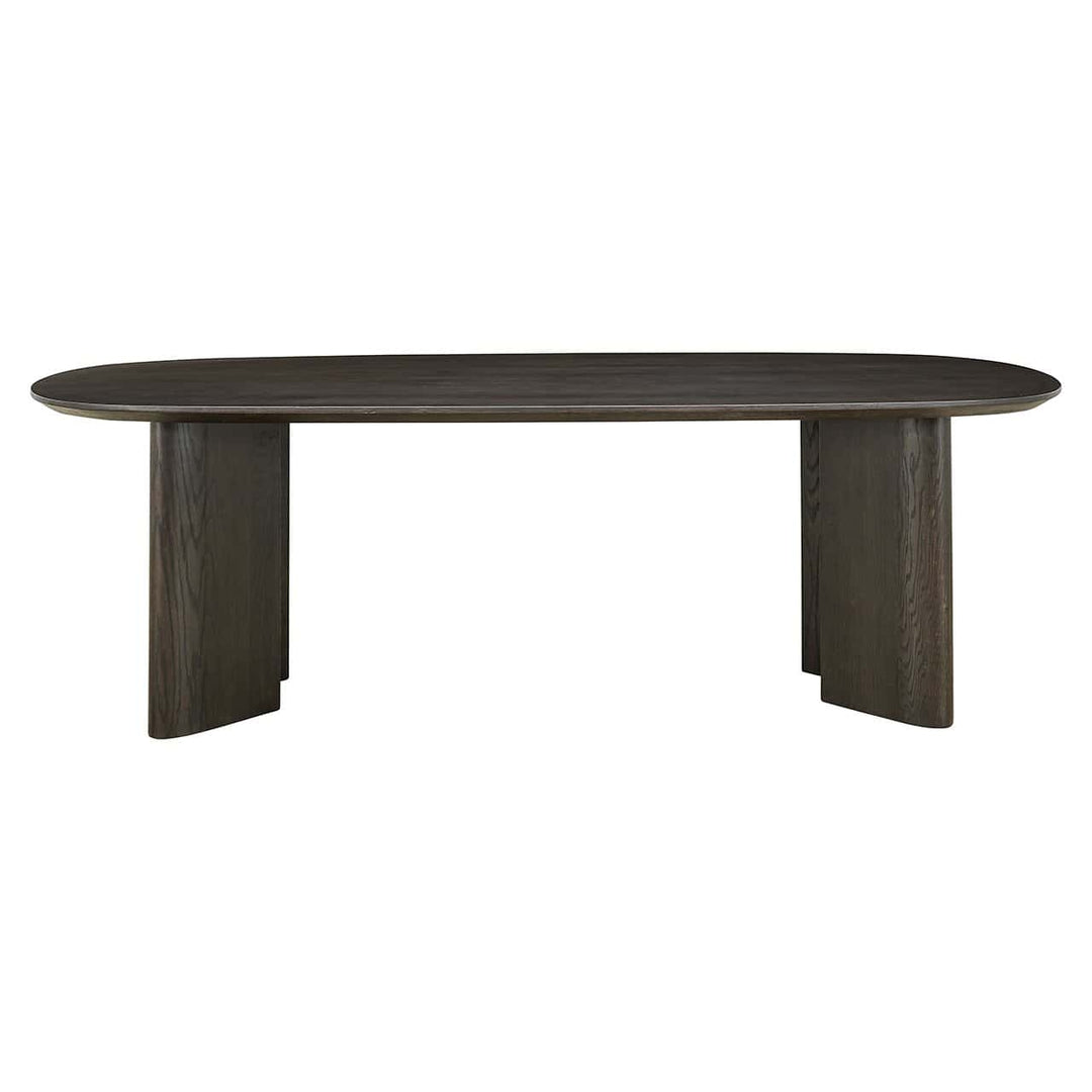 Richmond Interiors Durban Brown Oak Wood Dining Table | 6-8 Seater