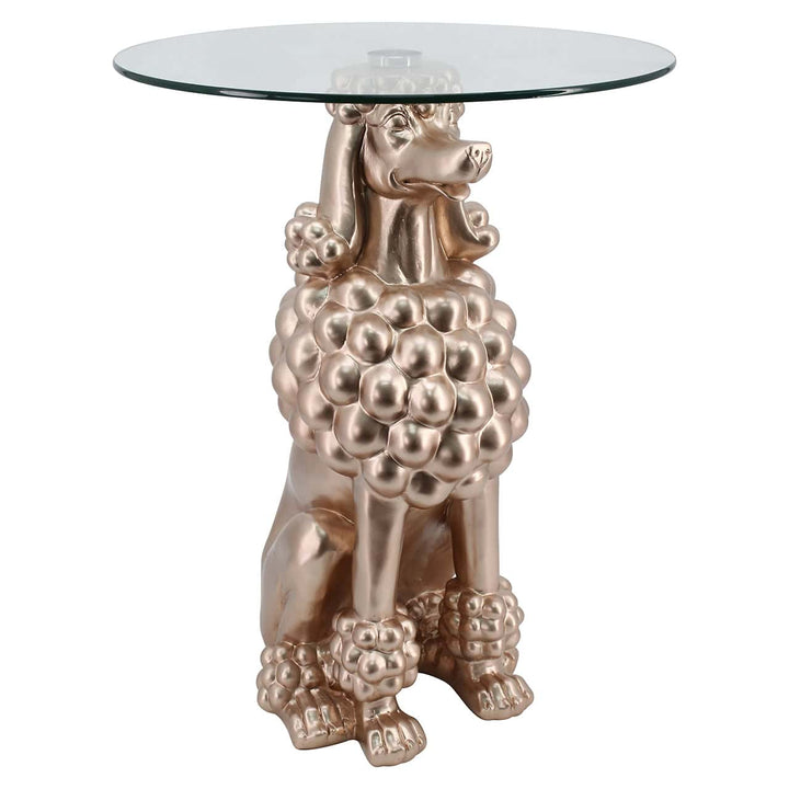 Richmond Interiors Poodle Bronze Side Table