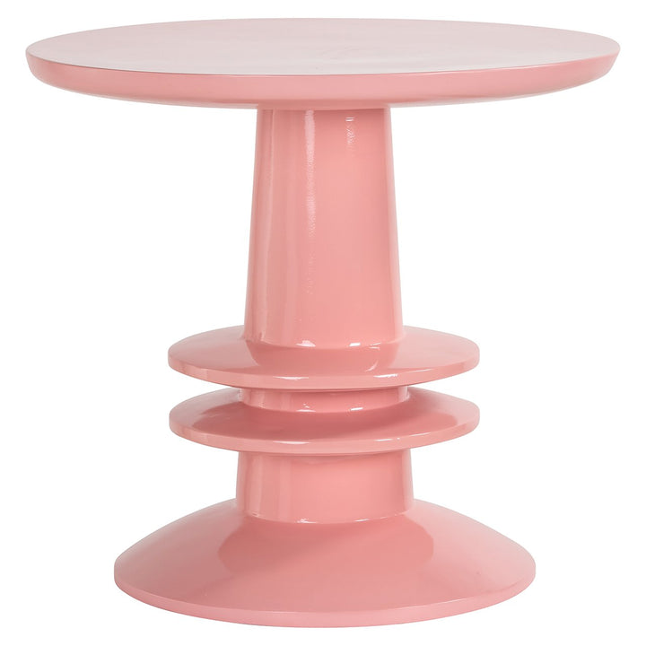 Richmond Interiors Josy Pink Round Side Table