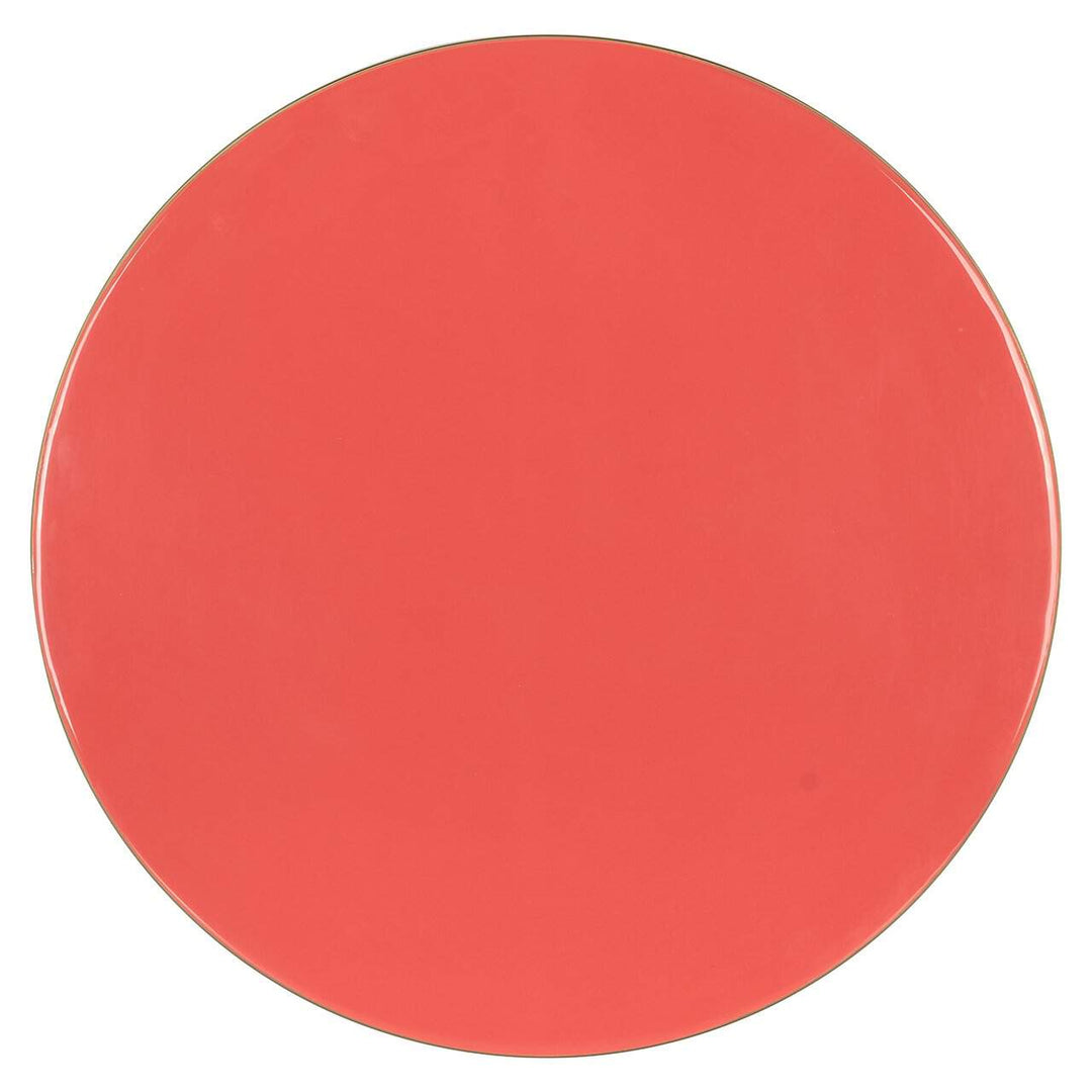 Richmond Interiors Shirin Pink & Gld Side Table