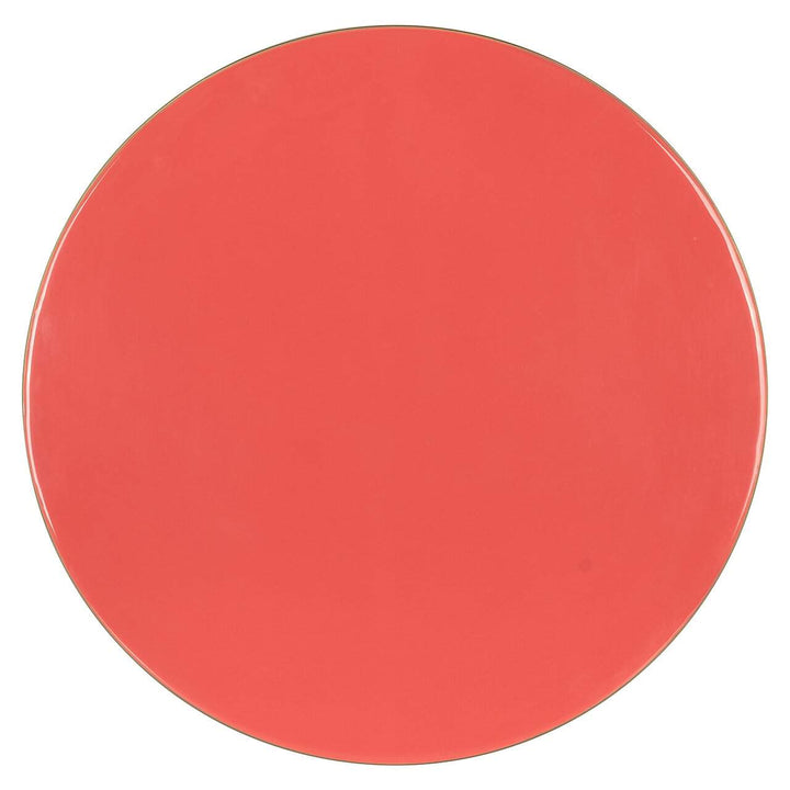 Richmond Interiors Shirin Pink & Gld Side Table