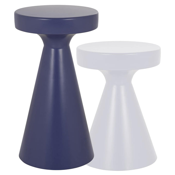 Richmond Interiors Kimble Purple Side Table Large