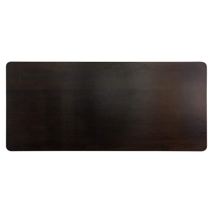 Richmond Interiors Menara Walnut Brown Acacia Wood Counter Table
