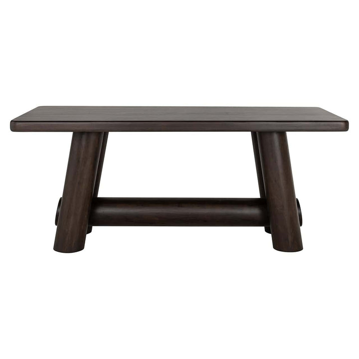 Richmond Interiors Menara Walnut Brown Acacia Wood Counter Table