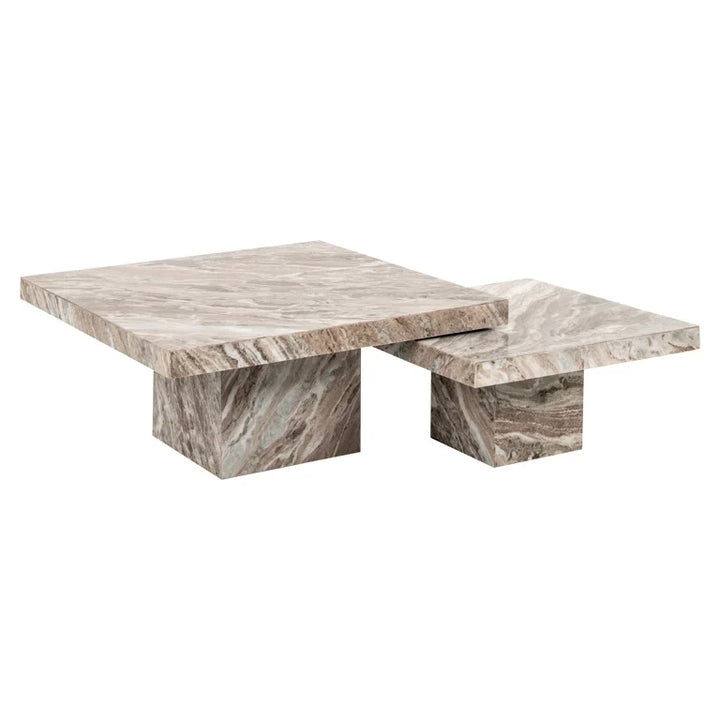Richmond Interiors Coffee Table Rashford Set of 2 (Stone)