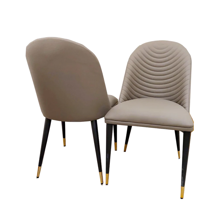 Alba PU Leather Dining Chair 3 Colours-Esme Furnishings