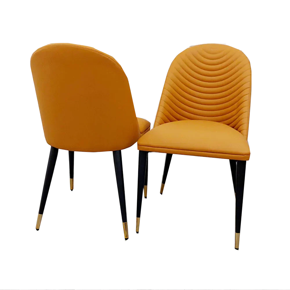 Alba PU Leather Dining Chair 3 Colours-Esme Furnishings