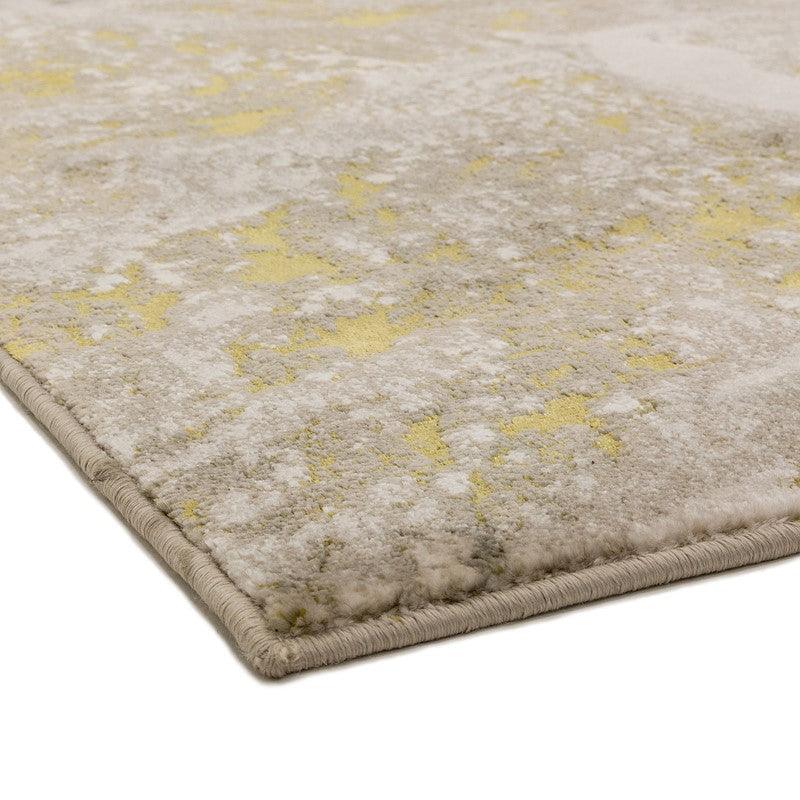 Aurora Lustre AU06 Marble Rugs in Gold Yellow-Esme Furnishings