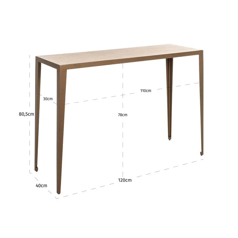 Richmond Interiors Console Table Severine (Beige)
