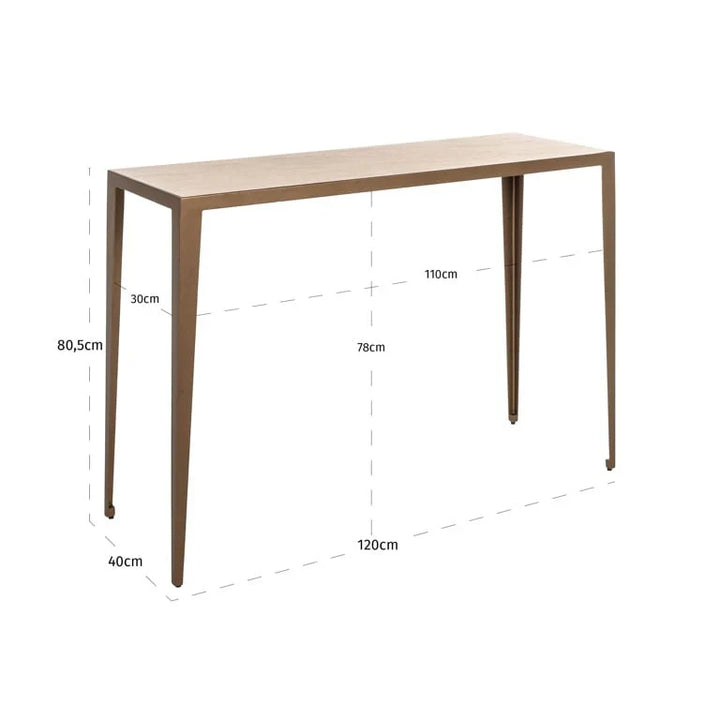 Richmond Interiors Console Table Severine (Beige)