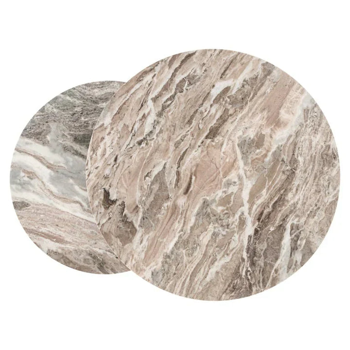 Richmond Interiors Coffee Table Fairfax Set of 2 (Stone)