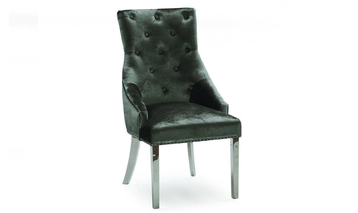 Arianna 180cm Grey Marble Dining Table + Belle Velvet Dining Chairs + Bench-Esme Furnishings