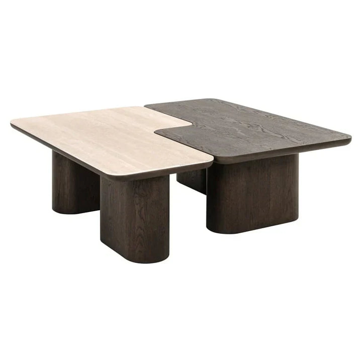 Richmond Interiors Coffee Table Nando Set Of 2 (Brown)