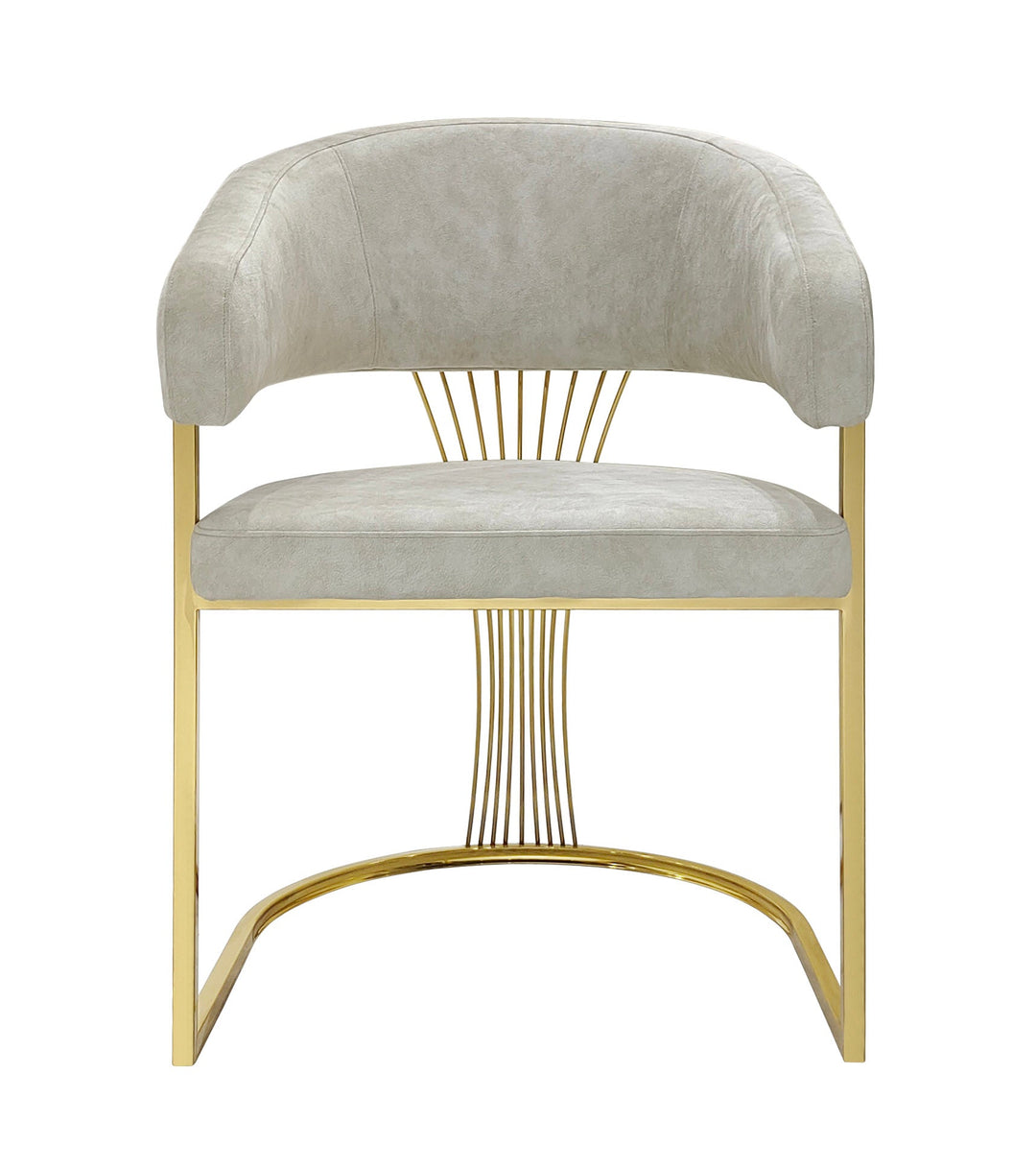 Arial Marble & Gold Dining Table With Porto Velvet Dining Chairs Gold Legs