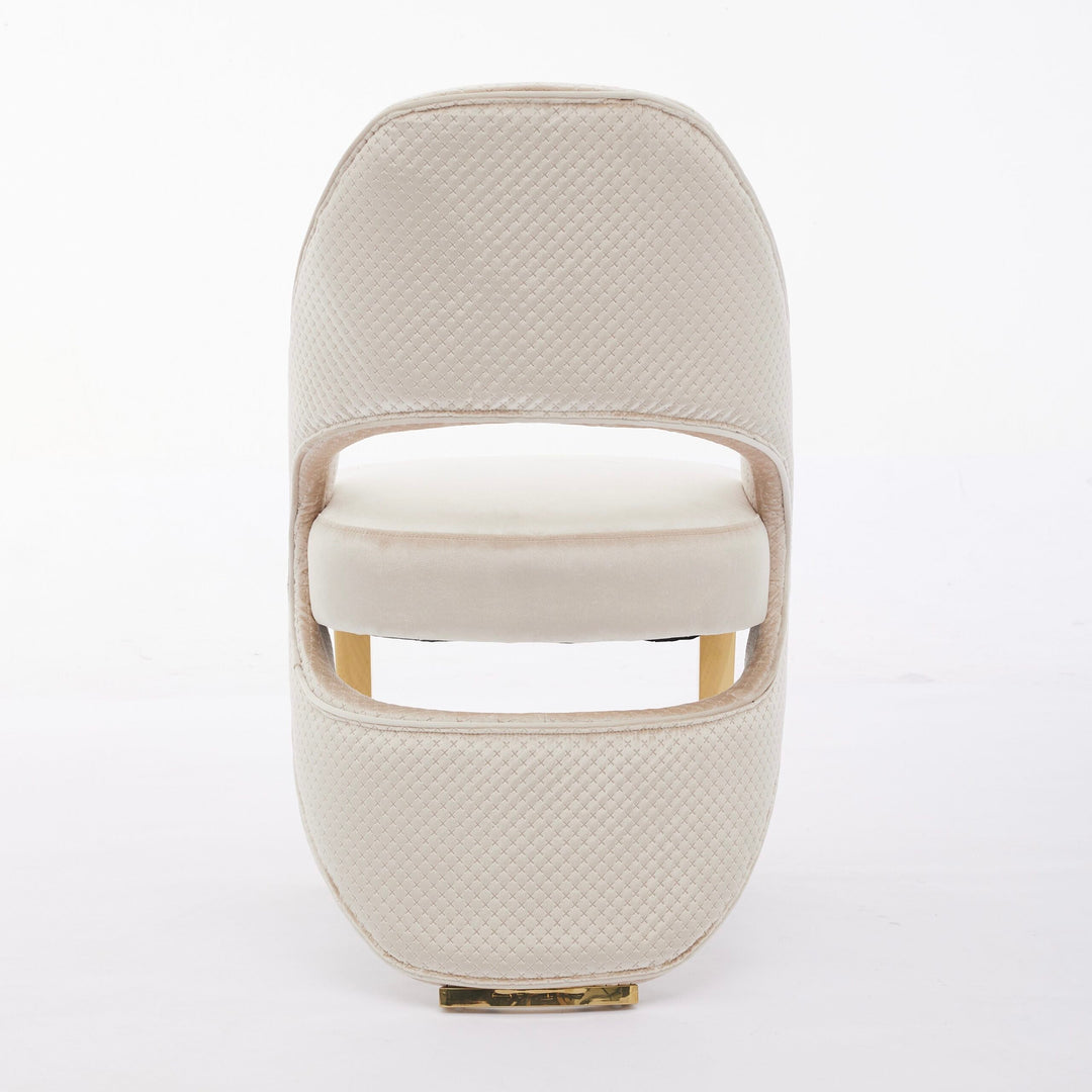 Arianna Marble & Gold Dining Table With Santos Curve Velvet Chairs Gold Legs