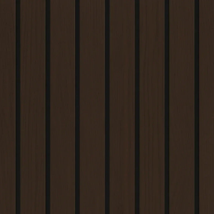 Premium 3 Sided Wood Veneer Wall Panels 240x32cm - Pack Of 2 - Range Of Colours