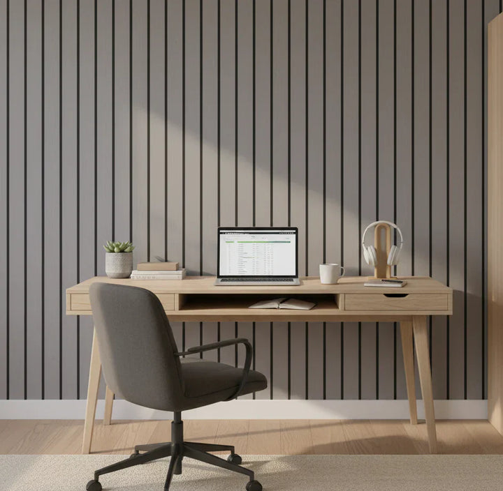 Premium 3 Sided Wood Veneer Wall Panels 240x32cm - Pack Of 2 - Range Of Colours