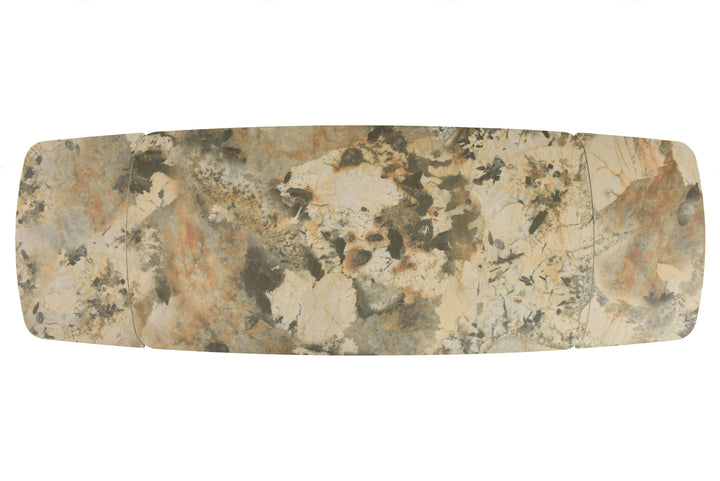 Lavish 200-300cm Italian Pandora Ceramic Marble Side Extending Dining Table
