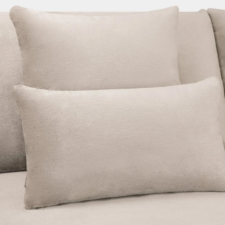 Mirabel Mocha Velvet Large Corner Sofa