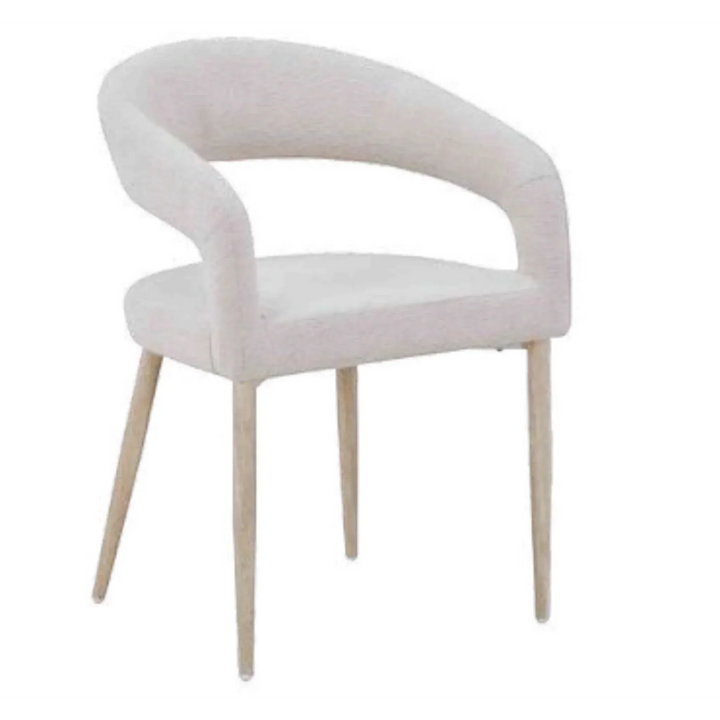 Olympia 160cm Beige Ceramic Marble Dining Table With Olympia Dining Chairs