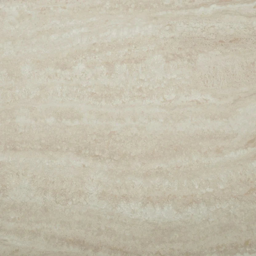 Carletti 160-240cm Italian Cream & Beige Travertine Ceramic Marble Side Extending Dining Table