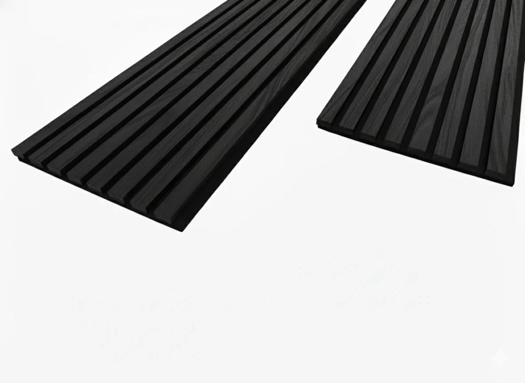 Premium 3 Sided Wood Veneer Wall Panels 240x32cm - Pack Of 2 - Range Of Colours