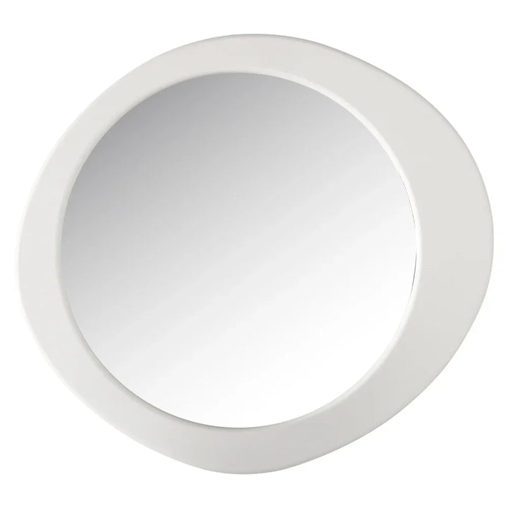 Richmond Interiors Bloomstone White Mirror