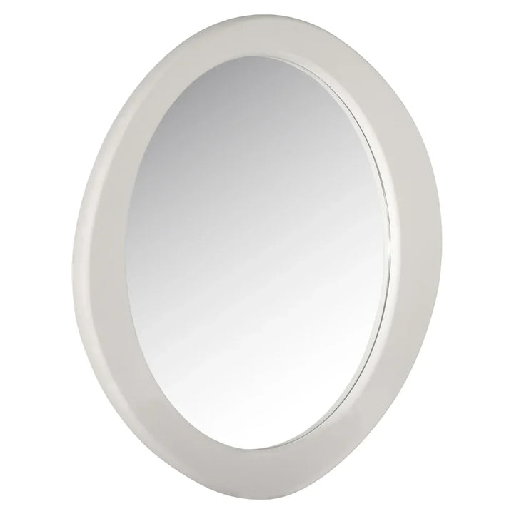 Richmond Interiors Bloomstone White Mirror