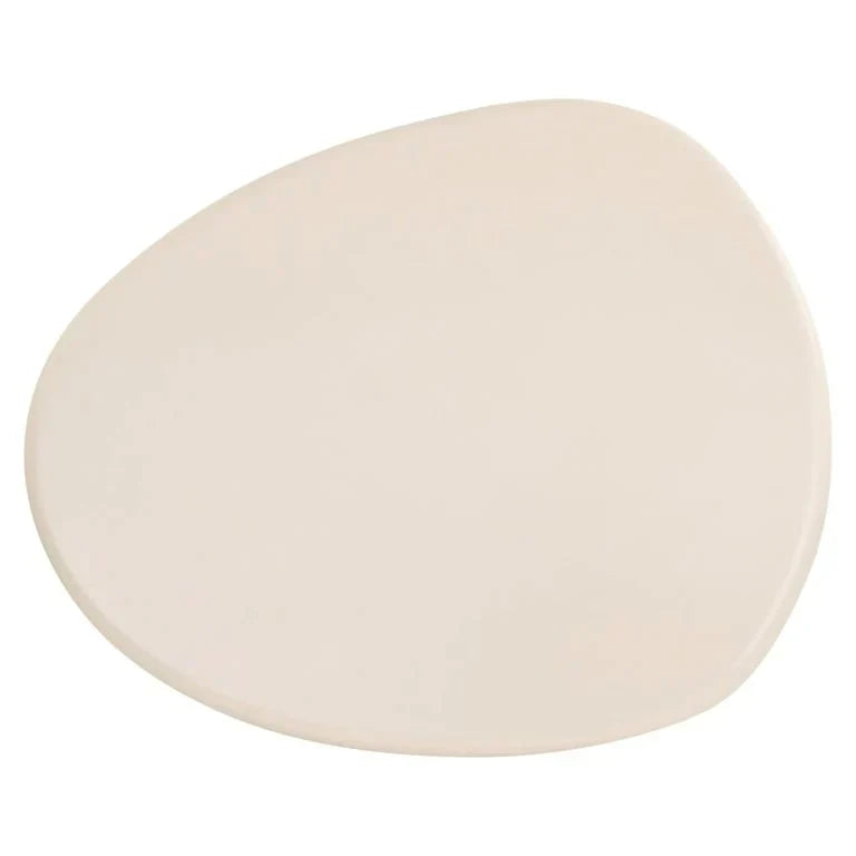 Richmond Interiors Clayton Beige 107cm Oval Round Coffee Table
