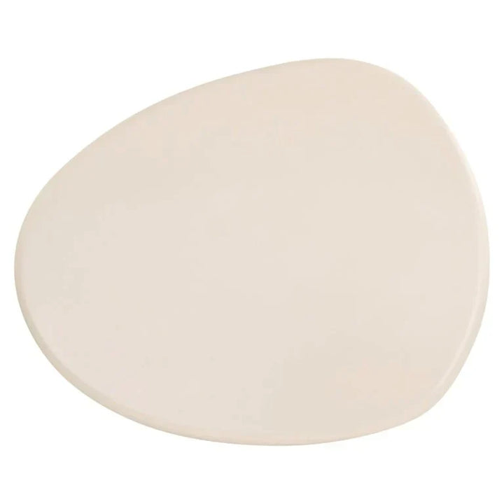 Richmond Interiors Clayton Beige 107cm Oval Round Coffee Table