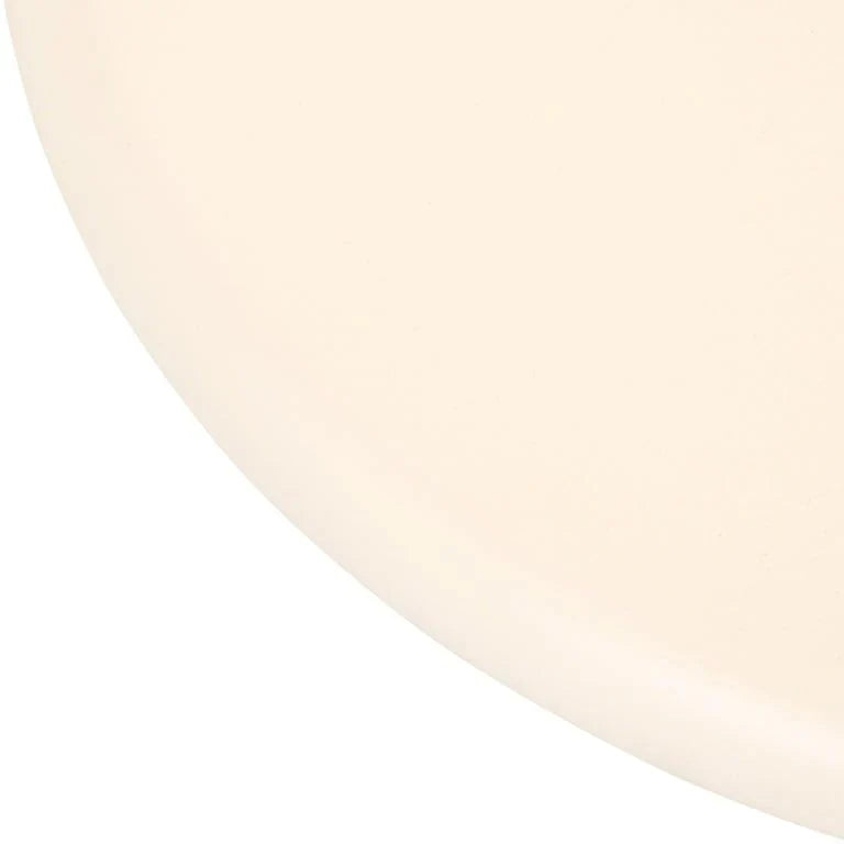Richmond Interiors Clayton Beige 107cm Oval Round Coffee Table