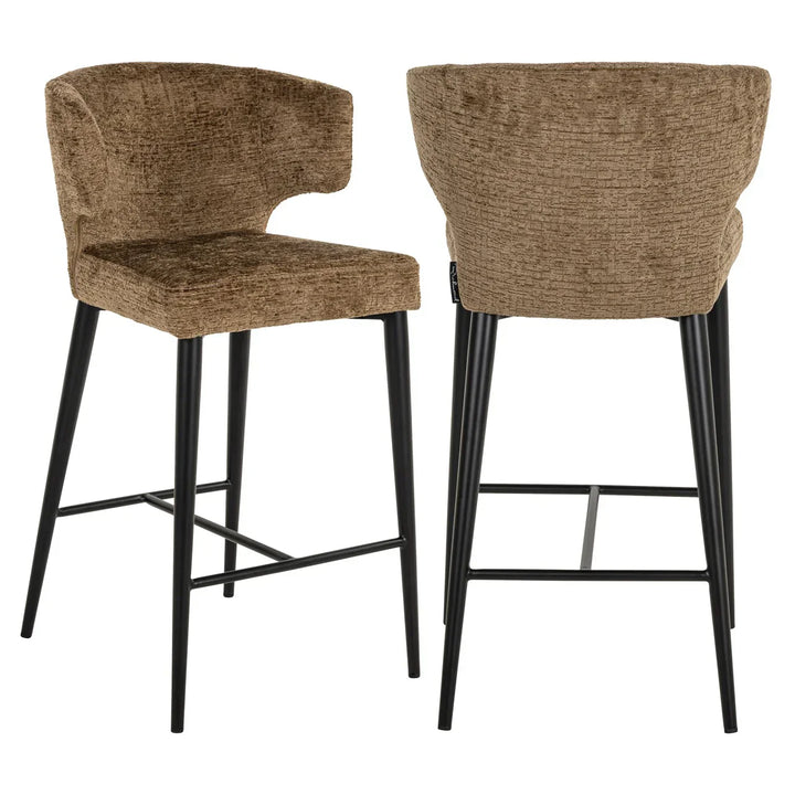 Richmond Interiors Taylor Brandy Fusion Counter Stool