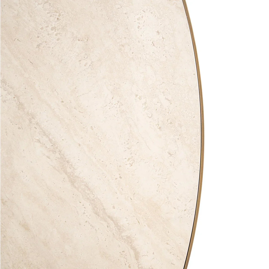 Richmond Interiors Tivoli White 130cm Round Dining Table