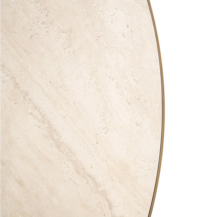 Richmond Interiors Tivoli White 130cm Round Dining Table